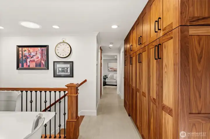 One of the Seller's favorite things about this home is the extraordinary amount of storage throughout.