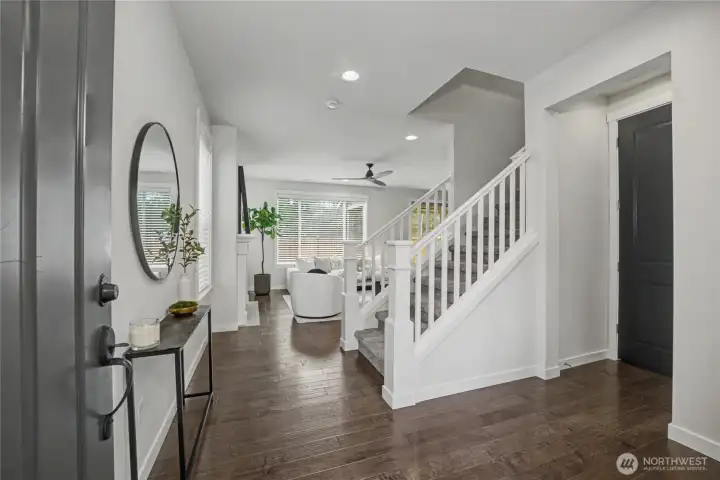 Spacious Front Entryway