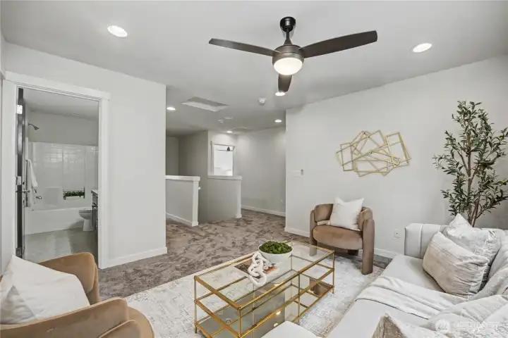 Upstairs Loft of Media Space