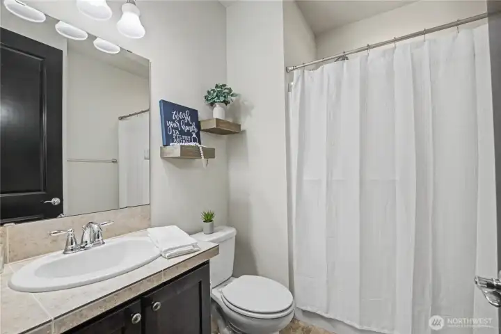 Downstairs Bathroom with Shower Only