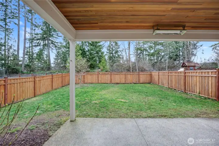 Radiant Heat in Covered Patio