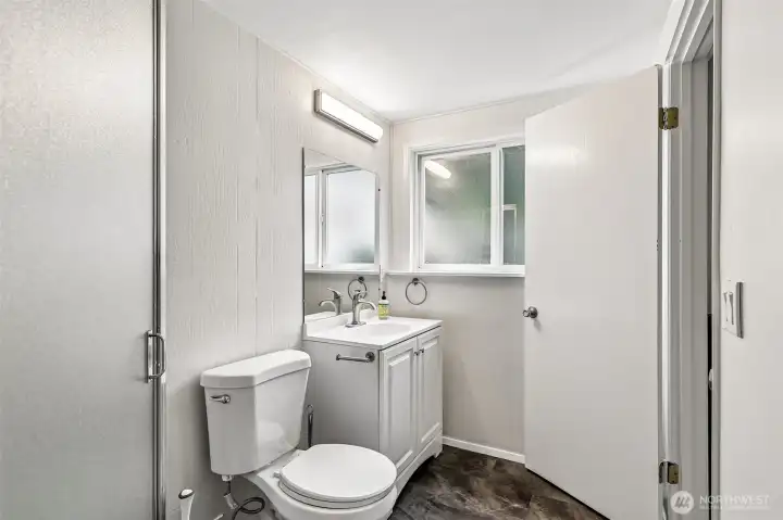 3/4 bath downstairs
