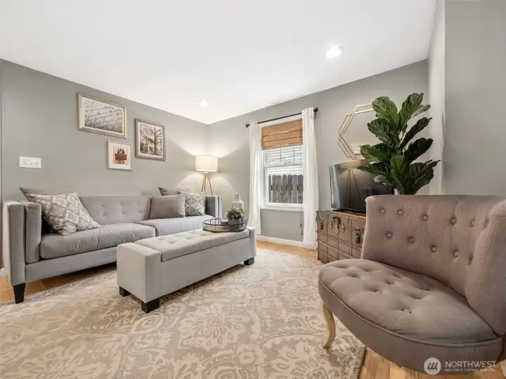 With bamboo flooring, fresh paint and neutral colors, this home is move-in-ready for you!