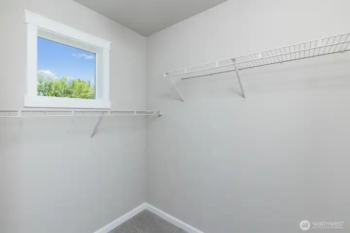 Upstairs Master closet