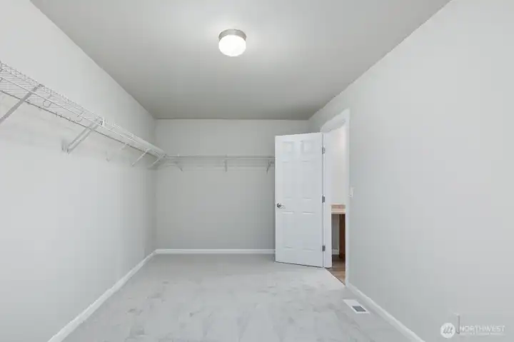 Upstairs Master closet