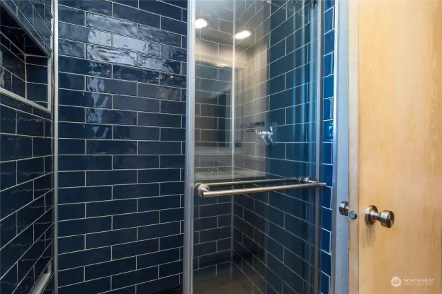 Primary Bath - New Tiled Shower
