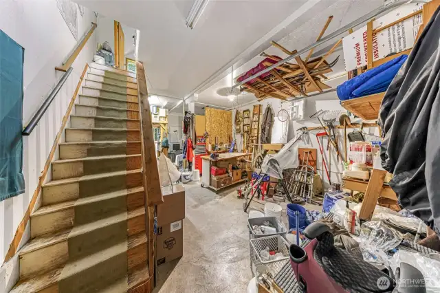 Back garage