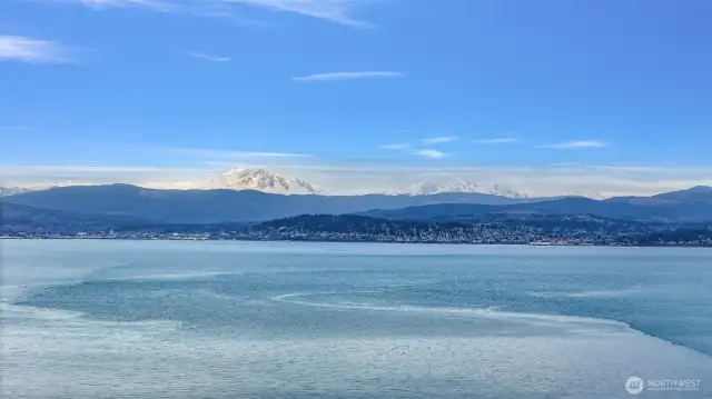 Views of Bellingham & Mt. Baker