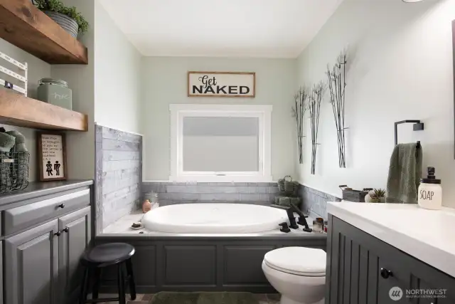 Bathroom on main floor.