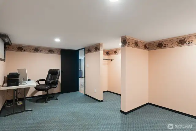 3rd bedroom downstairs.