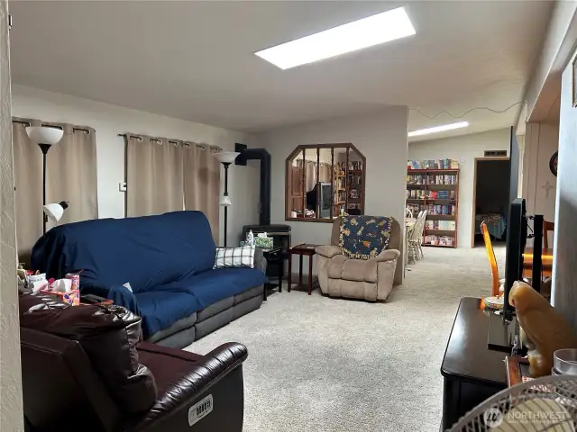 From Entry way looking into the living room.