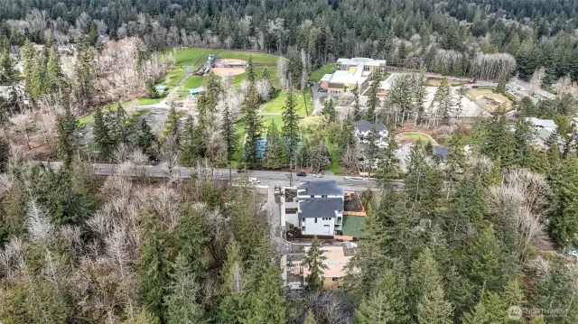 Cassiopeia is literally located across the street from Mead Elementary School and East Sammamish Park.