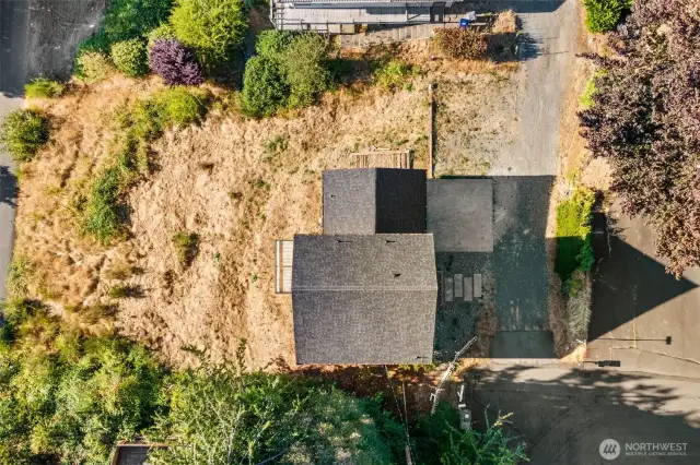 Large lot with room for growth