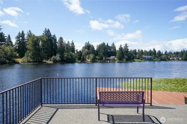 Another view of the dock