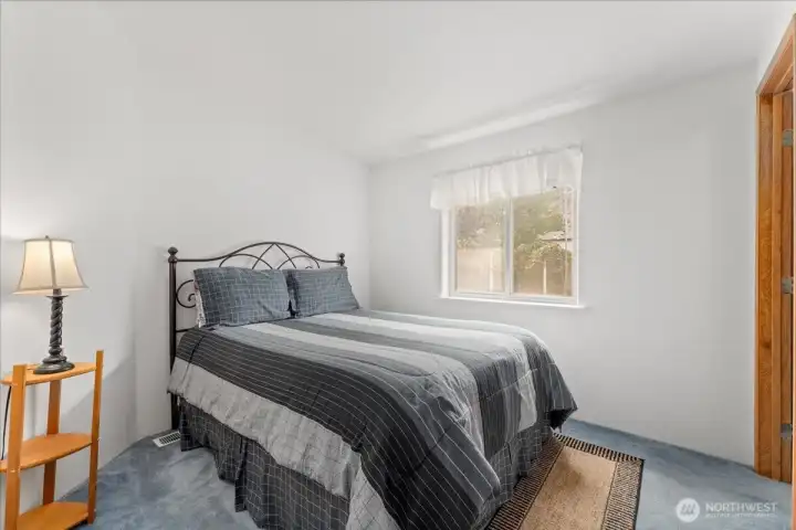 Open, light-filled second bedroom