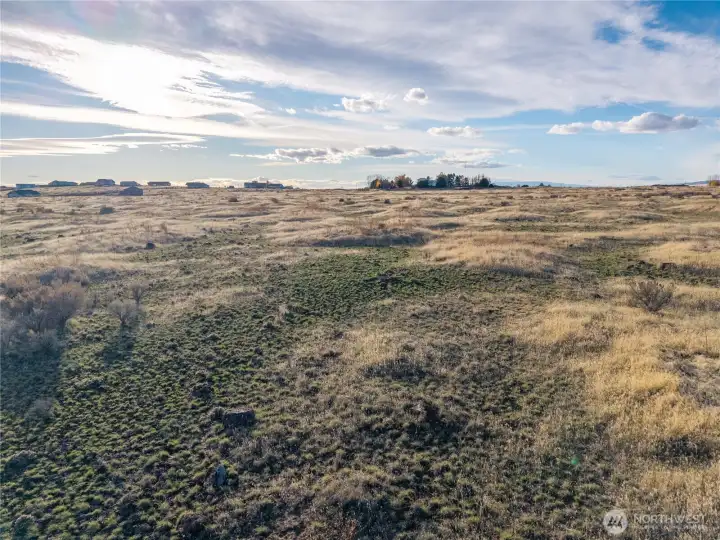 Ground photo is from the east looking west at 3:00 pm.