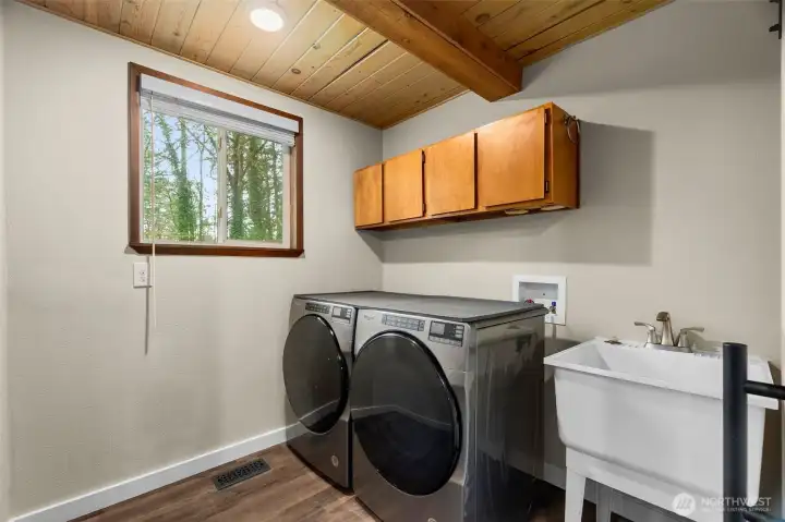 laundry area