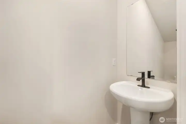 Powder bath main floor Powder bath main floor