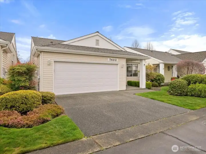 Carefree homeownership with $380 HOA dues covering exterior maintenance, roof replacements/cleaning, landscaping,irrigation and road maintenance.