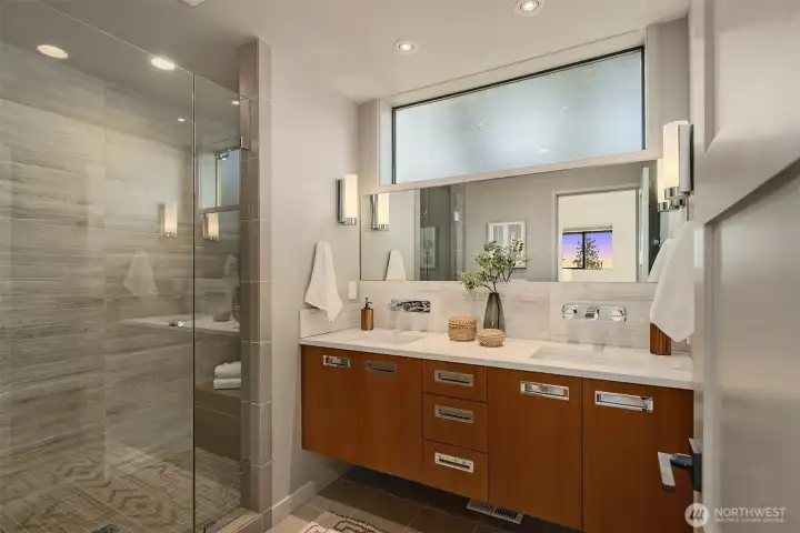 Main floor ensuite bath