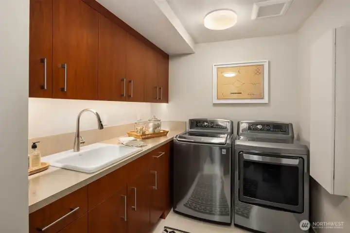 Lower level Laundry