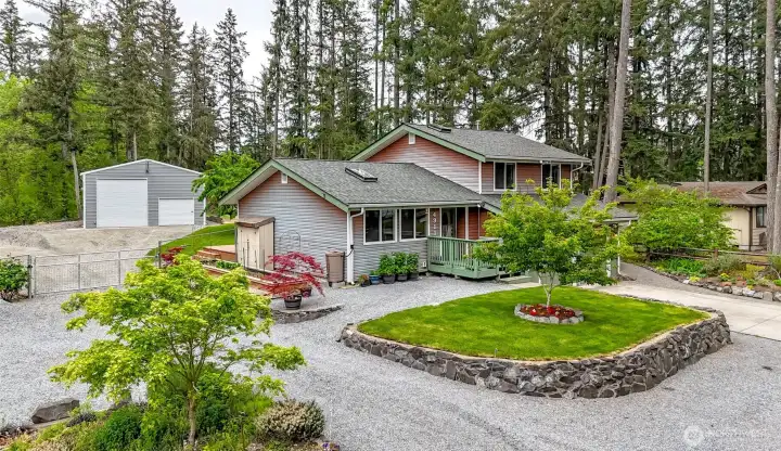 Incredible upgrades to this home and property over the last decade from the interior of the house to the land development and custom 30'x50' shop.