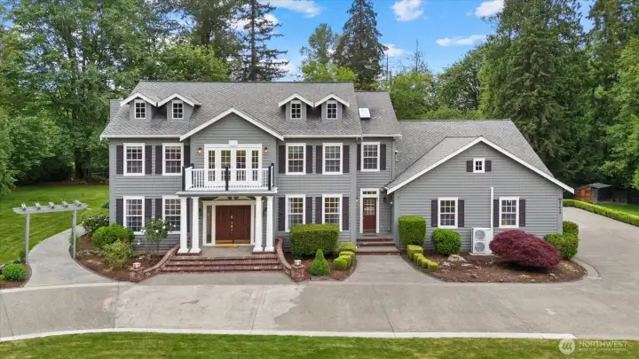 Impressive custom home offering luxurious Northwest living
