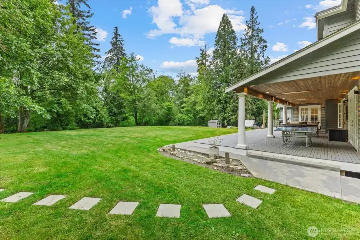 Peaceful surroundings create a true retreat from the everyday