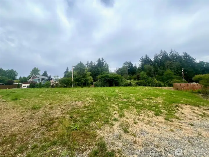 View from lower (South) portion of lot