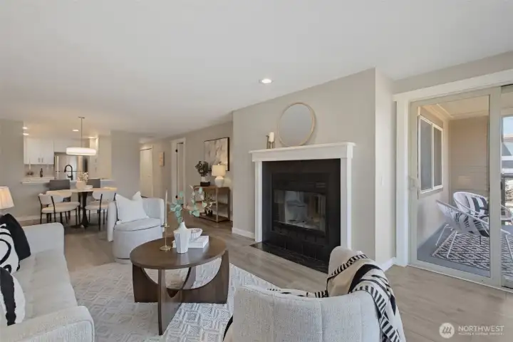 Enjoy modern finishes and fixtures throughout