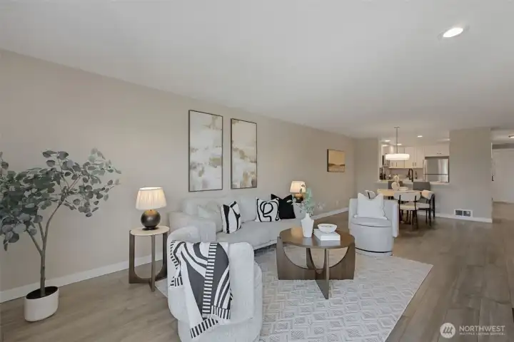 Spacious layout leaves you amazed that this is a condo