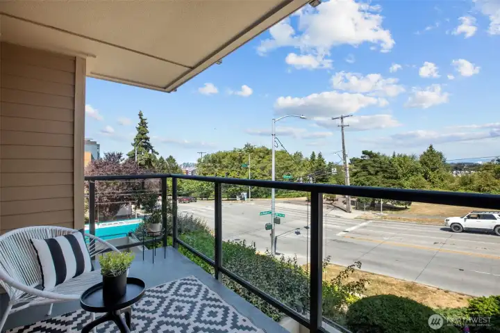 Ample balcony space to grow plants, have a small BBQ, or just sit back and enjoy the view