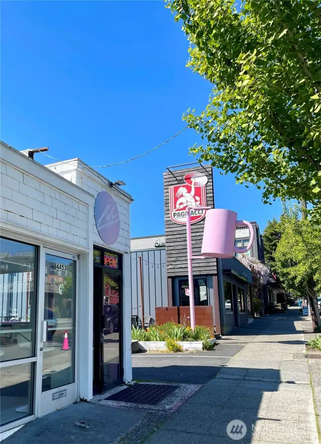 Lula's is within steps of the townhouse