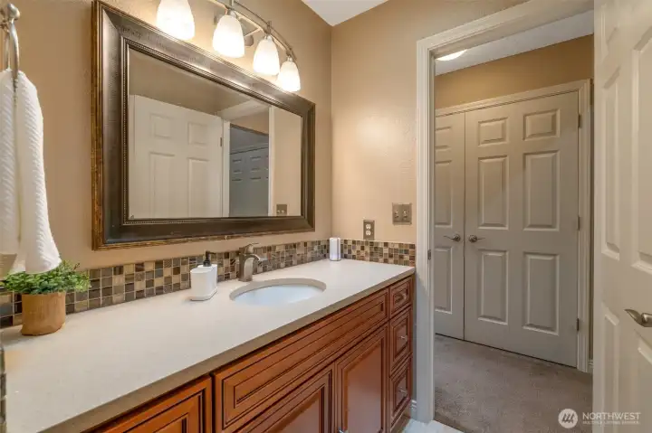 Remodeled with quality cabinetry and fixtures—stylish and functional.