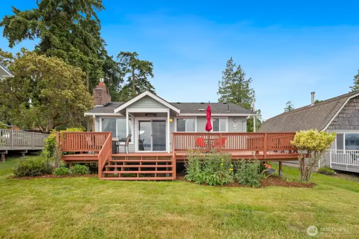 Rear of Home