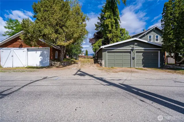 2 Detached Garages
