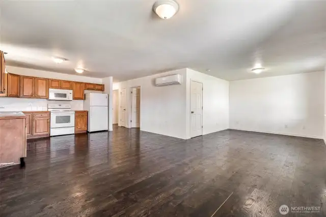 Kitchen & Living Room