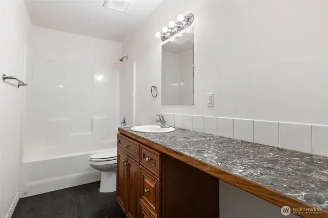 Full Bath and Shower Tube