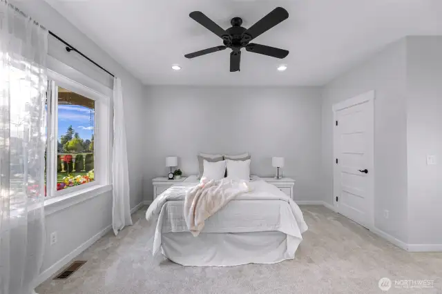 Primary Bedroom on Main Floor