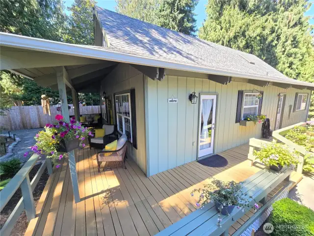 Large Covered Porch