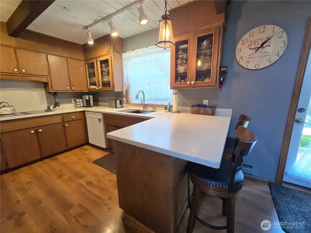 New Counters in kitchen