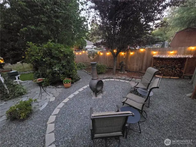 Leveled seating area