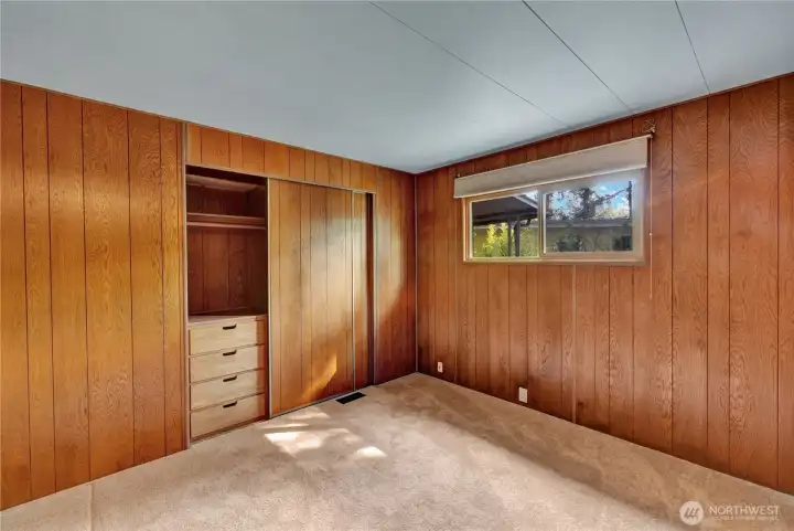 The 2nd bathroom has an access door to the main bathroom.