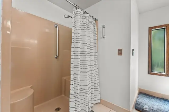 Double Walk in Shower