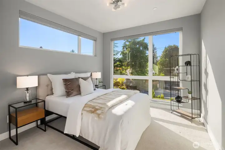 Third ensuite bedroom upstairs.