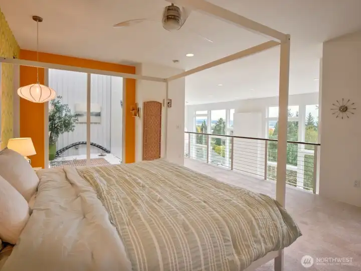 Primary bedroom, upper level