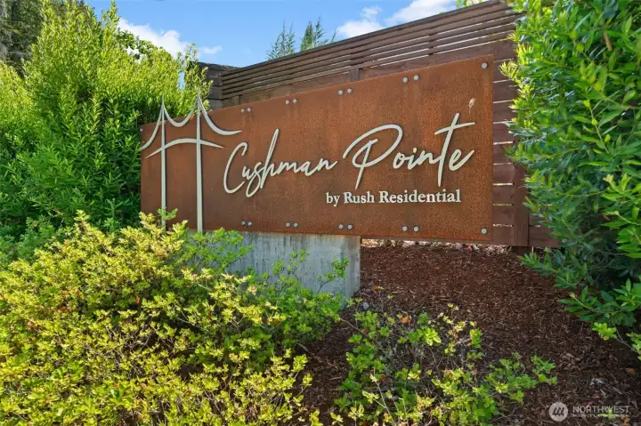 Cushman Pointe by Rush Residential.