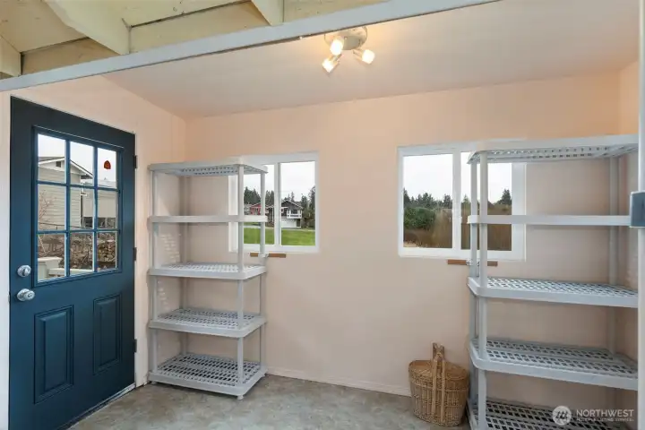 Main floor utility/laundry room.