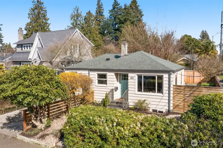 Ideal corner lot property.