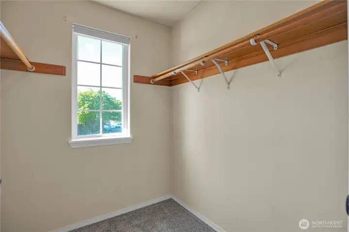 Master Walk-in Closet